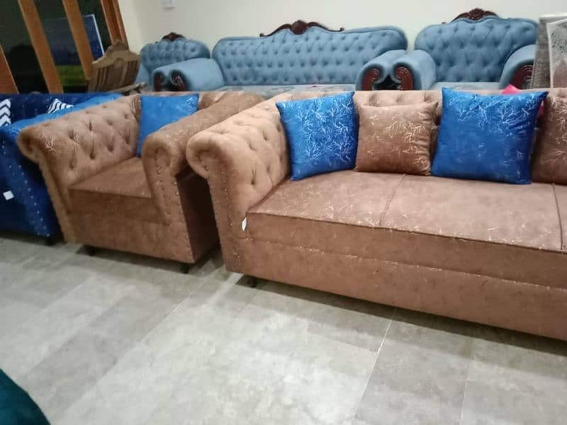 5 Seater Japanese Style Sofa Set 3