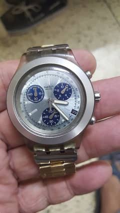 Swatch wrist watch Coronograph