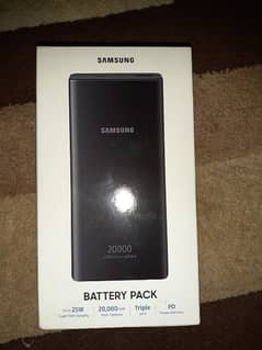 Samsung 20000 and 10000ma original battery bank