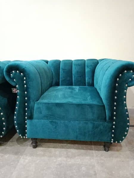 Wholesale Brand New 7,2,5 Seater Chesterfield Sofa Set 8