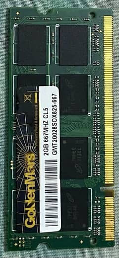 Ram 2gb ddr2 for Pc & Apple Laptop 0