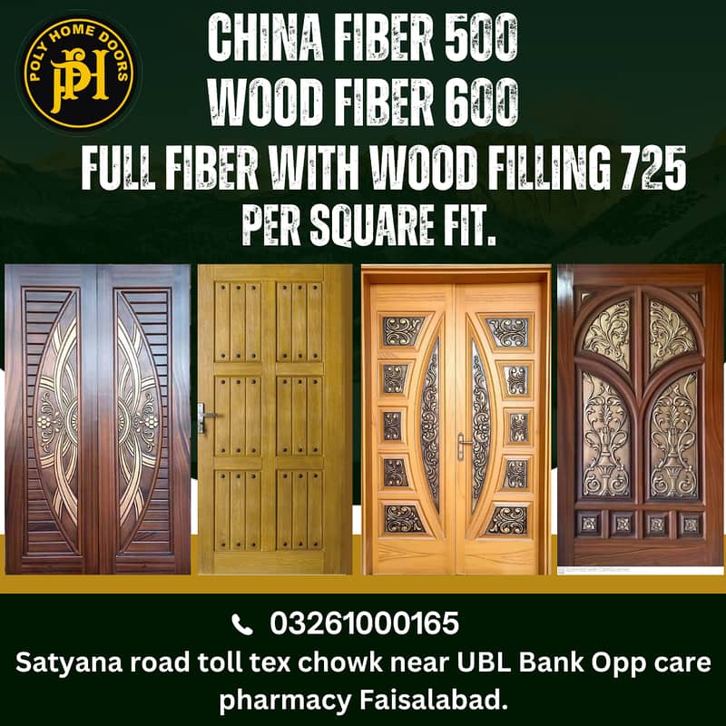 Fiber doors |Wood doors| PVc Doors|China Doors|Furniture| Water proof 0