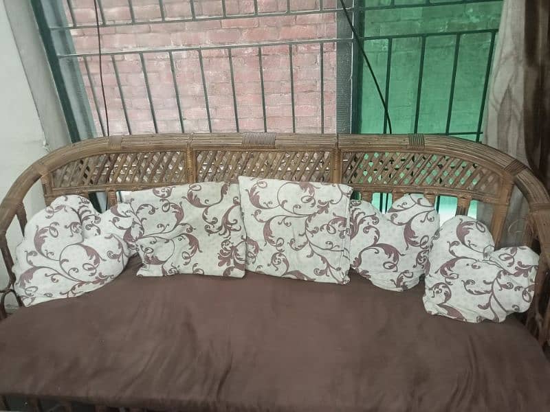 cane sofa set 4