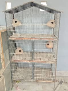 6 box cage for birds