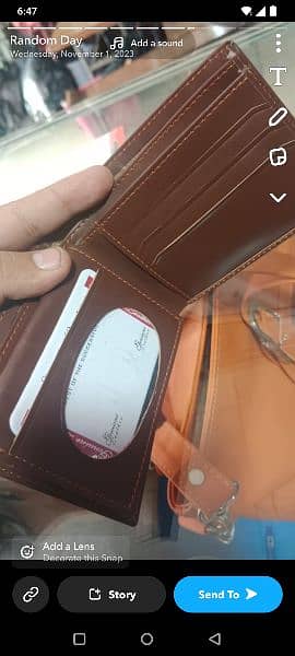 leather wallet for man 100 pure leather 1