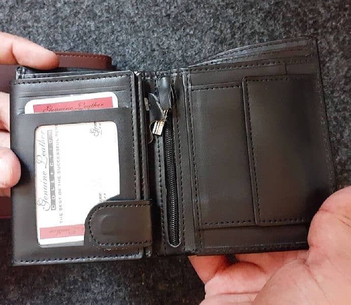 leather wallet for man 100 pure leather 4