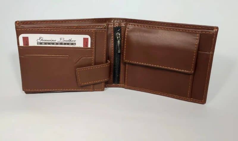 leather wallet for man 100 pure leather 8