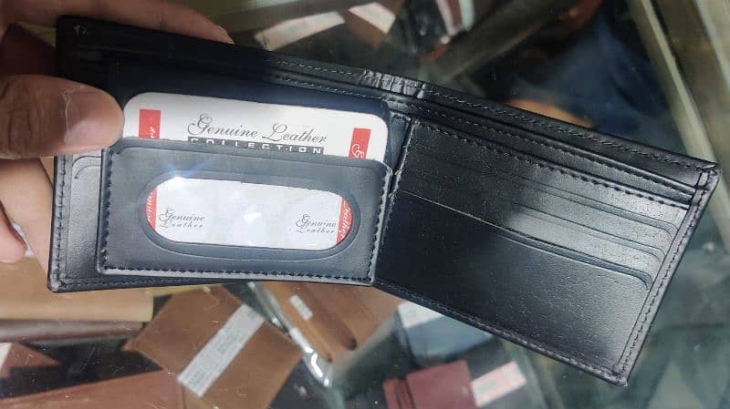 leather wallet for man 100 pure leather 15