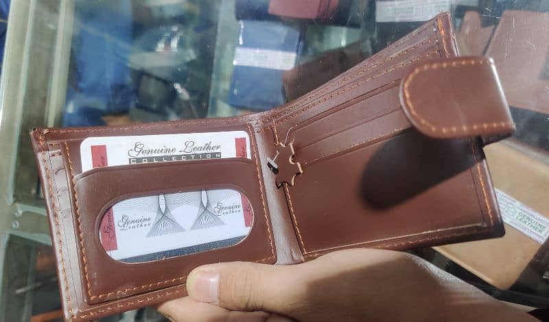 leather wallet for man 100 pure leather 16