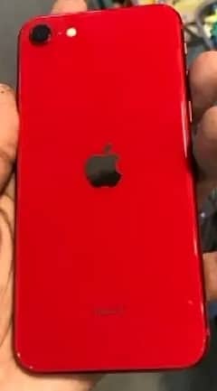 Iphone SE 2020 RED 64GB jv exchange possible with iPhone X