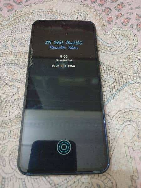 LG V60 thinQ 5G Docomo(Japanese version) Wireless charging ( 3