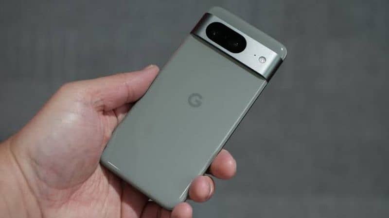 Google PIxel 8 Hazel complete box 2