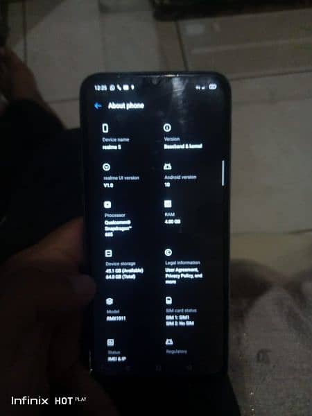 realme All original set pta approved exchange possible 3