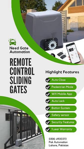 Auto Gate Motor !! Gate System !! Sliding gate Automation Motor 2