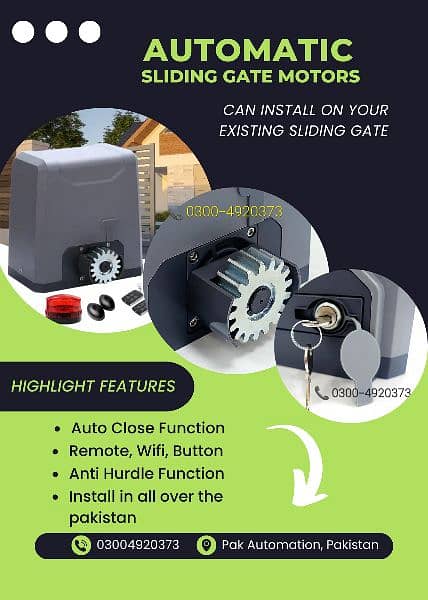 Auto Gate Motor !! Gate System !! Sliding gate Automation Motor 3