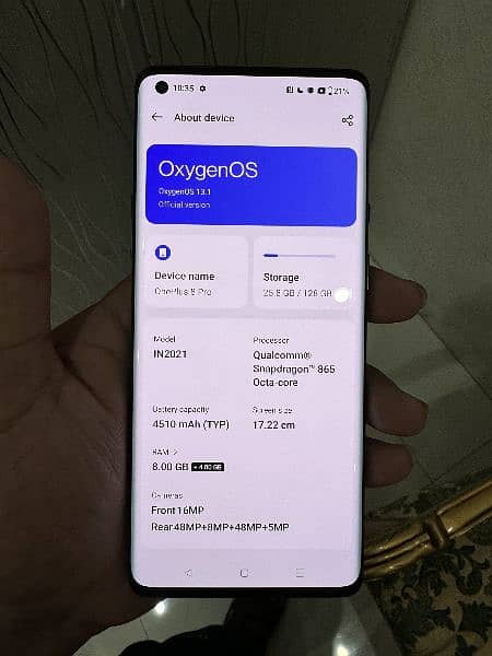 one plus 8 pro 8+4/128gb 1