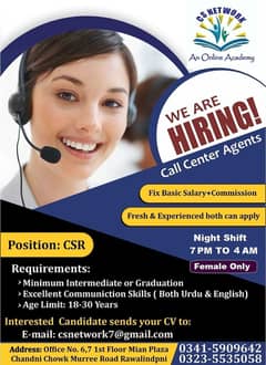 Hiring a Male or Female staff for call center