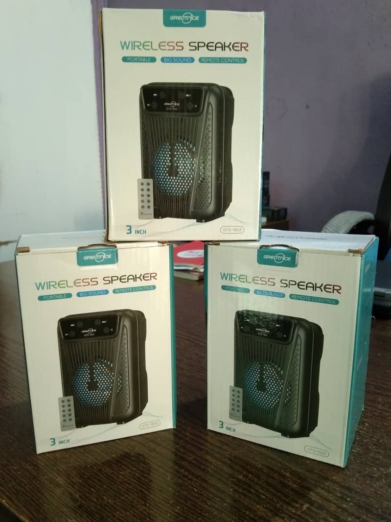 WireLess BT Speakers Variety Available (Mike / Solar / Torch Editions) 6