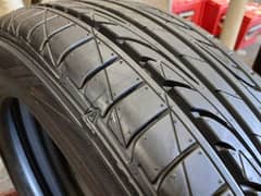 4tyres set 205/50/R/17 Dunlop 100Km Used