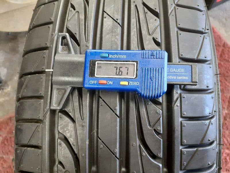 4tyres set 205/50/R/17 Dunlop 100Km Used 1