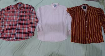 Shirts aur clothes Used