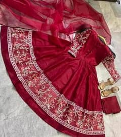 embroidered katan silk