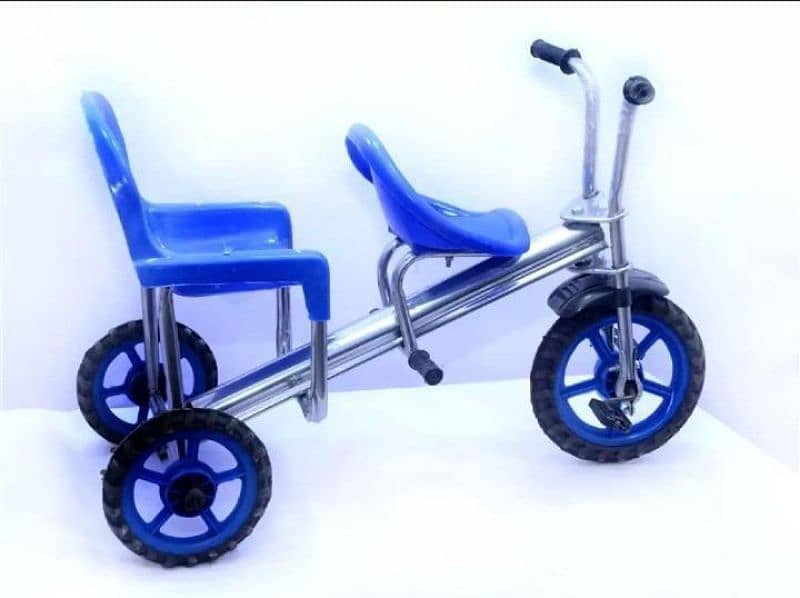 kids Tricycle Double Seat 1