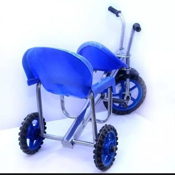 kids Tricycle Double Seat 2