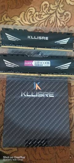 Kllisre Ram DDR4 16GB (2x8GB) 2666 MHz Brand new