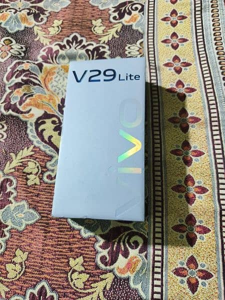 (Price 115k )Vivo v29 Lite Dual Pta Approved( 2 year warrant 5