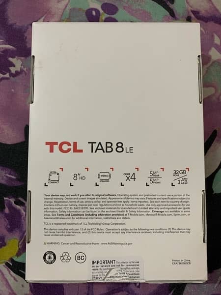 TCL TAB 8 LE Full new with box 1