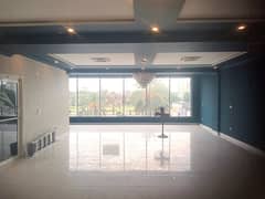 5 Marla Commercial Hall For Rent On Main Boulevard Bahria Town Lahore