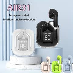 Air 31 Earbuds Sleek New Design Digital Display Earbuds