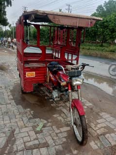 united 100, loader riksha