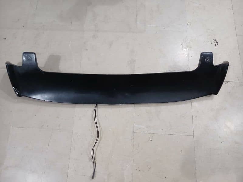 Spoiler for a small car such as suzuki mehran , alto , cultus etc 1