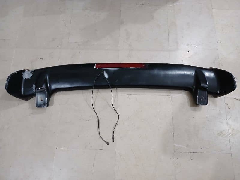 Spoiler for a small car such as suzuki mehran , alto , cultus etc 2