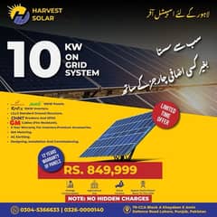 10 kw on grid system with Net Metering