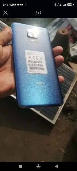 Redmi note 9s 6Gb  128Gb exchenj posiBal only 256 k sath 2