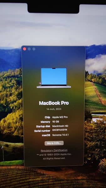 Macbook pro M2 (2023, 14-inch) 16GB 512GB 1