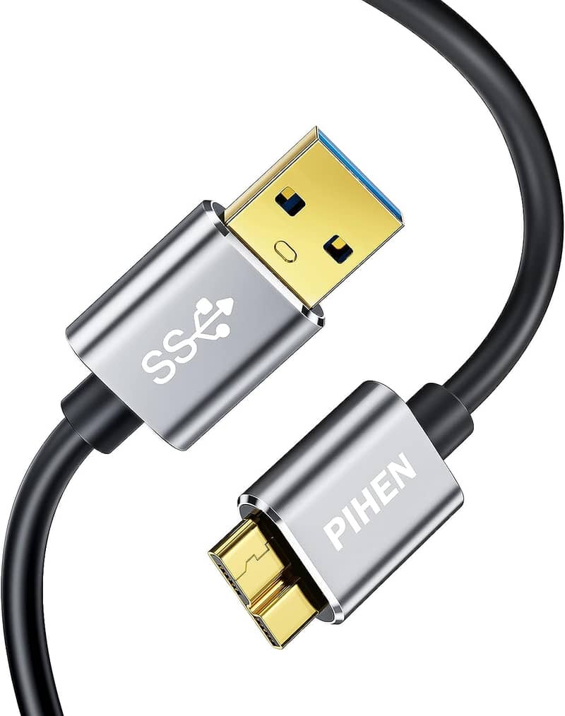 1, 3, 5 Meter )PowerBear 8K HDMI Cable Braided Nylon & Gold Connectors 15