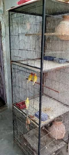 Cage For sale 3 portion, size 2/2