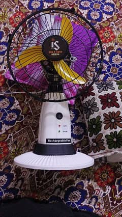 rechargeable fan