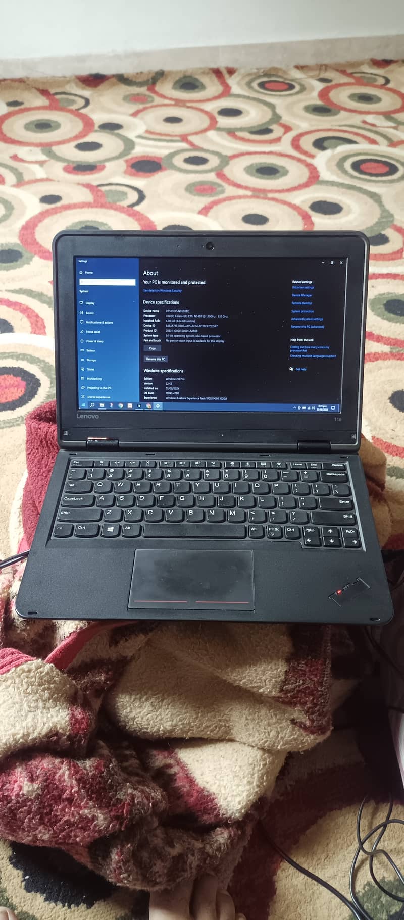 Lenovo Thinkpad 11e 4th Gen 20HTS06400 8