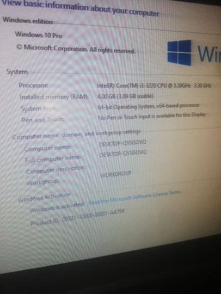 core i3 3rd generation pc for sale 1