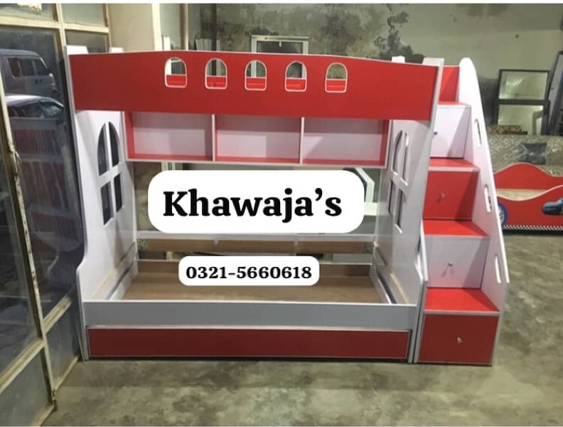 Bunk bed ( khawaja’s interior Fix price workshop Rawalpindi 1