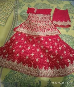 Lehnga  . 1 time wear only