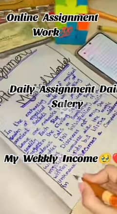 online work assignment at home 30000 salary