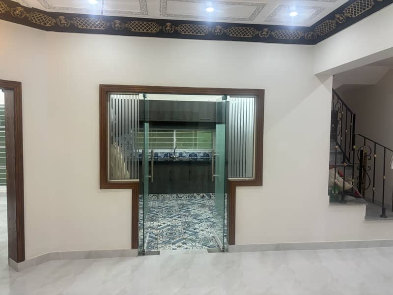 WAPDA TOWN VICTORIAN STYLE BRAND NEW CORNER 10.5 MARLA HOUSE IS AVAILABLE FOR SALE 9