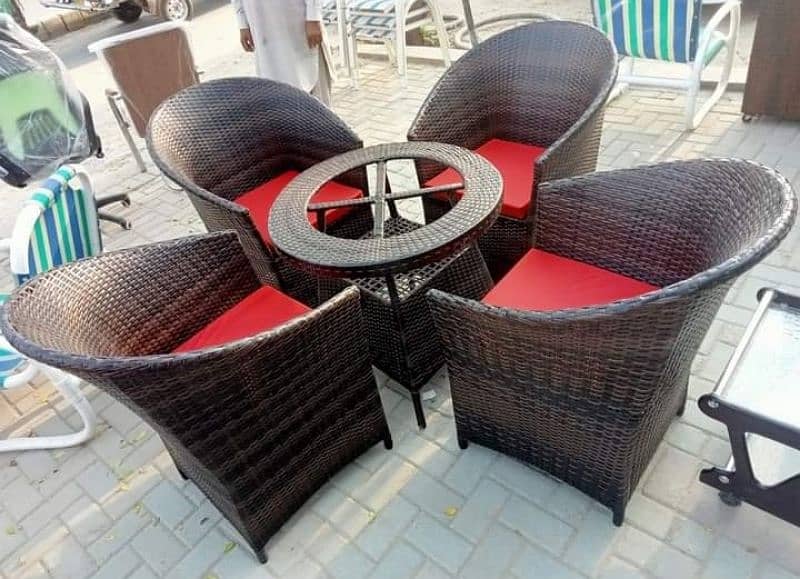 restaurant Outdoor Rattan dining chairs sofa Wholesale Rate 11