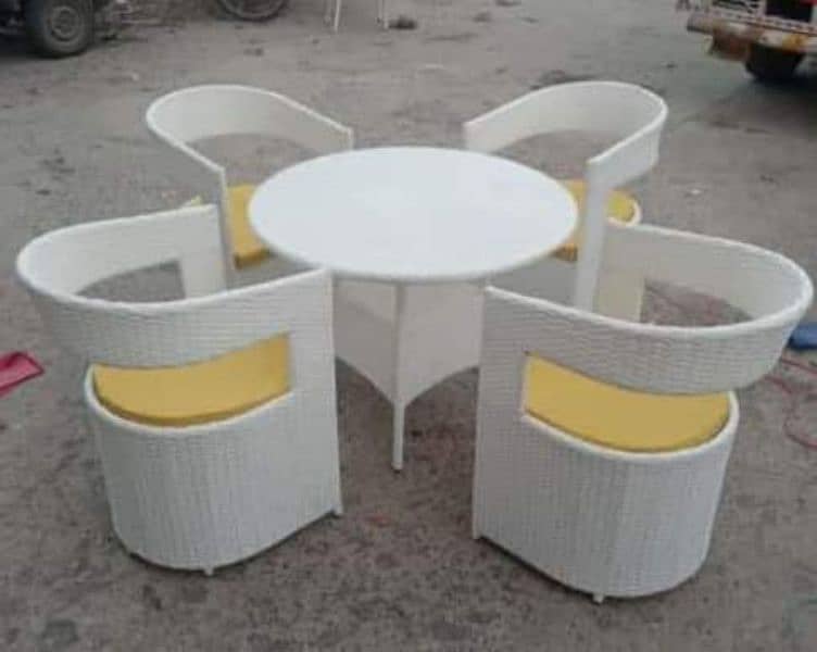 restaurant Outdoor Rattan dining chairs sofa Wholesale Rate 12